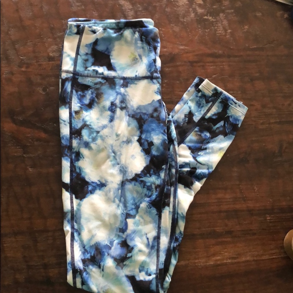 Blue athleta leggings
